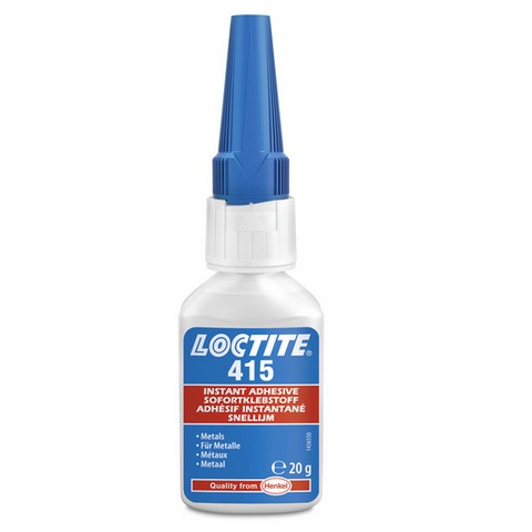 BOTTLE LOCTITE QUICK ADHESIVE 415 20g. METAL 1921842 (also plastic and rubber)