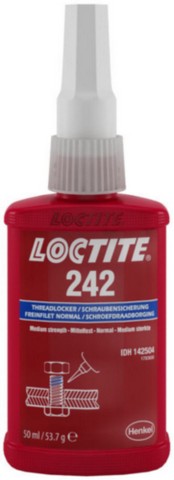 FLACON LOCTITE 242 50ML. schroefdraadborging medium sterkte 142504