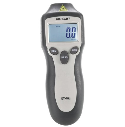 VOLTCRAFT DT-10L TACHOMETER ± 0.05 % + 1 DIGIT MEASURING DISTANCE 5-50CM
