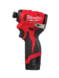 MILWAUKEE M12 BLIDRC-202C IMPACT DRIVER + HARD CASE + CHARGER + 2X M12 B2 BATTERY