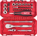 MILWAUKEE RATCHET SET 1/4" 38-PIECE 4932498381