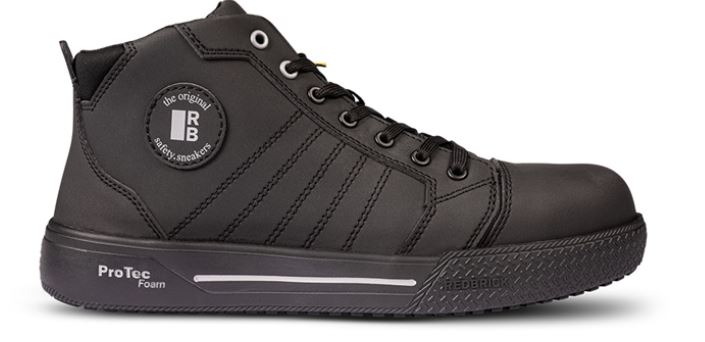 WORK SHOE (RB) BEATER HIGH S3 MT40 BLACK