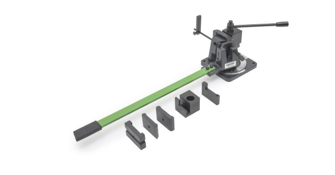 HUVEMA STB 70X8 STRIPPENBUIGER ZETCAPACITEIT VLAK 8X70mm BUIGHOEK 120 GRADEN MIN RADIUS 1mm