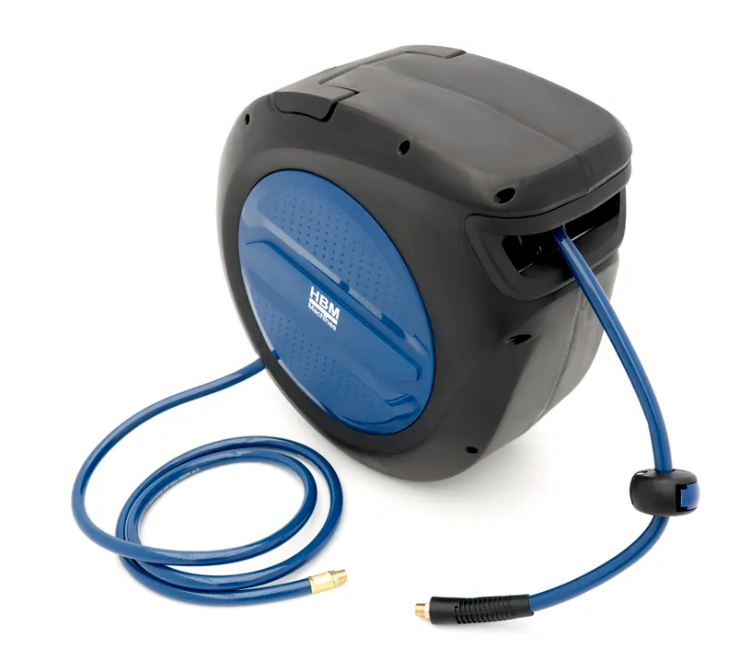 AUTOMATIC AIR HOSE REEL Ø9.5MM L=30 mtr