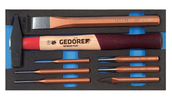 GEDORE BEITELASSORTIMENT 1100 CT1-350 2835932