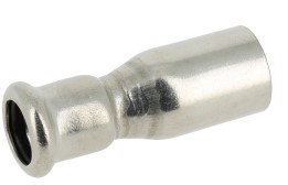 M-PRESS VERLOOP KOPPELING RVS 316L 35x28mm 200350