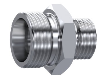 RVS 316 VERLOOPNIPPEL BU-BU 1.1/2x1'' BSP