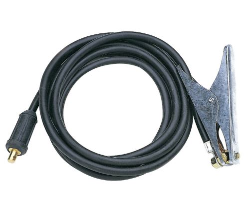 GROUND CABLE 25mm2 + CLAMP 250Ah WITH DINSE SMALL PLUG L=2MTR
