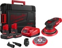 MILWAUKEE M12 FUEL™ M12 FROS5-0 EXCENTRISCHE ACCU SCHUURMACHINE 150mm MET 5mm ROTATIE 4933493651