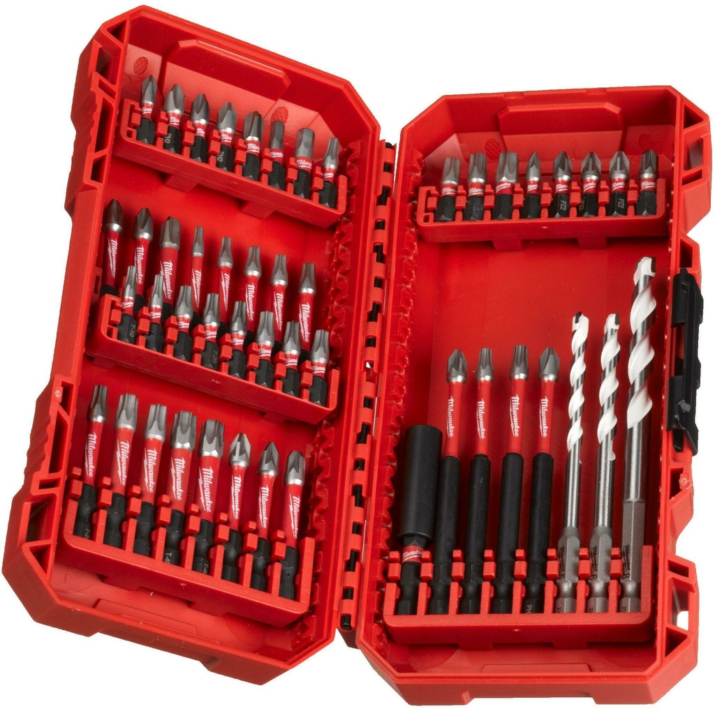 MILWAUKEE SHOCKWAVE™ IMPACT DUTY BIT SET 48-Delig 4932492005