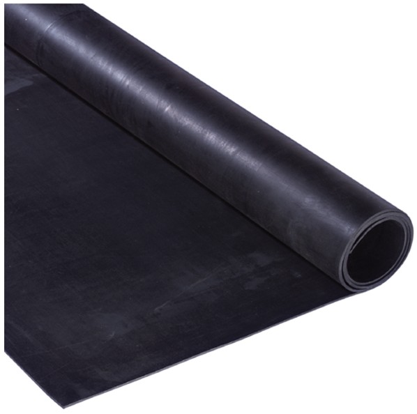 SBR 60sH RUBBER PLAAT DIKTE 3MM 1000X1000MM. ZONDER INLAGE