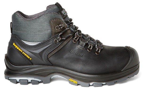 WERKSCHOEN GRISPORT ZWART YUCON S3 MT 46 HOOG MODEL MET KRUIPNEUS