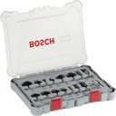 BOSCH PRO GEMENGDE FREZENSET SCHACHT 6mm, 15-Delig 2607017471