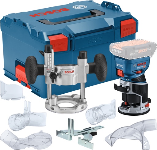 [065000355] BOSCH PRO GKF 18V-8 ACCU KANTENFREES - BOVENFREES MET INVALEENHEID 06016C2003