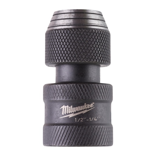 [260001910] MILWAUKEE SHOCKWAVE™ DOPPENVERLOOPSTUK ShW 1/2 NAAR HEX 1/4'' 4932471828