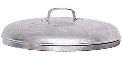 [975000015] OPLEGDEKSEL TBV BLIK 100ltr VUURVERZINKT DIAM 500mm