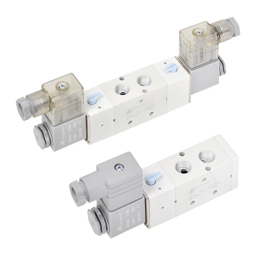 [918000565] SOLENOIDE VENTIEL MINDMAN MVSE2604E1DC24LG 1/4'' 4 WEG 24VDC MET LED 