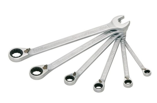 [914001085] HAZET STEEKRINGRATELSLEUTEL SET 606/6-1 6 dlg. 21 - 22 - 24 - 27 - 30 - 32mm