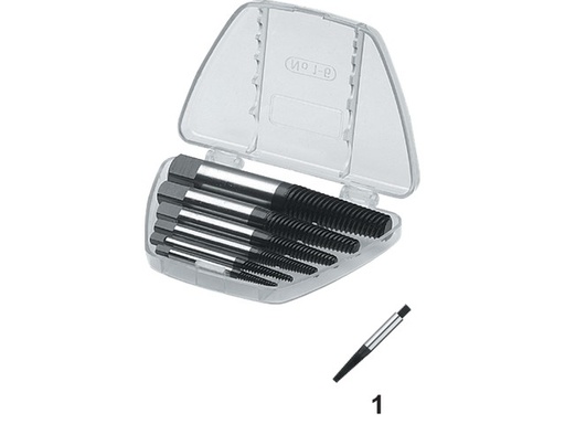 [128059785] TAPEIND UITDRAAIER SET NR. 1 T/M 6 ++A++ 29.300.0200