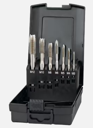 [128003305] SET MACHINETAPPEN ECO HSS M3 t/m M12 (INCL. BOREN IN VOORBOORDIAMETERS.) 29.190.2000 