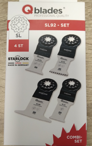 [978003070] STARLOCK SAW BLADE SET A 4pcs SL92 COMBI WOOD/METAL
