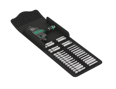 [165000615] WERA KRAFTFORM KOMPACT 400 T-GREEP SET INCL 15dlg BITSET 400