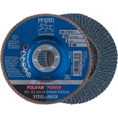 [157000595] PLATE DISC POLIFAN 125 Z40 SG POWER 67784125 / 167939