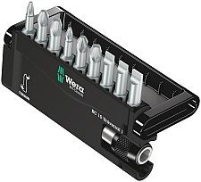 [165000085] WERA BITSET 8100-9-TZ 9-PIECE + BIT HOLDER