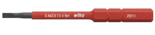 [166000895] SLIMFIX BIT SLOTTED 0.4x2.5 (34578)