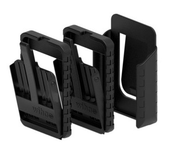 [166001900] SET A 2 PCS SLIMBITBOX 43164 WIHA WITH BELT HOLDER
