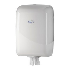 [173000040] MIDIROL DISPENSOR CENTERFEED SIZE 370x245x230mm WHITE PLASTIC