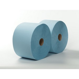 [173000055] PAK 2 ROL POETSPAP 3L RECBLAUW 360x0,22m 1000 VEL