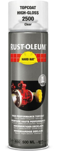 [232002500] RUST-OLEUM HARD HAT SPRAY CAN 2500 TRANSPARENT