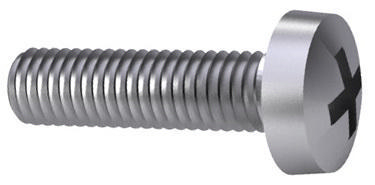 [253002125] METAL SCREW BK STAINLESS STEEL A2 D7985 M8x35