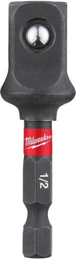 [260000255] MILWAUKEE SHOCKWAVE™ IMPACT DUTY DOPPEN ADAPTER 1/4"HEX x 1/2"DOP 4932478803