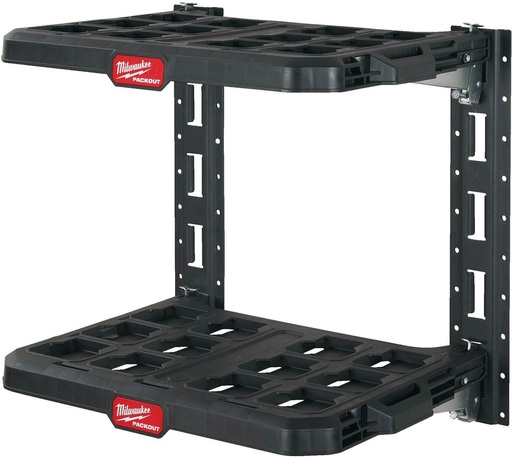 [260000990] MILWAUKEE PACKOUT™ RACKING SYSTEM KIT REKKENSYSTEEM 2 PLATEN+RAILS 4932472127