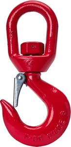 [282001390] SWIVEL LIFTING HOOK S6703A 3200Kg + ROTATABLE FLAP