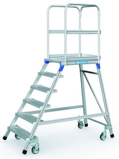 [289000205] MOBILE PLATFORM LADDER H=1.44 m 6-TR 41974