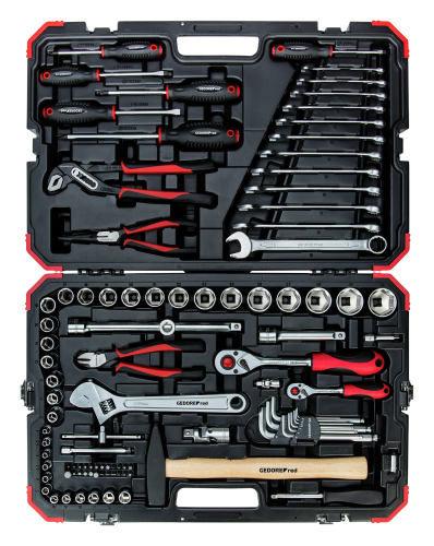 [306000195] GEREEDSCHAPSET 1/4"+1/2" 10-32mm 100-D R46003100, 3300063 *A*
