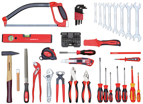 [306004360] GEREEDSCHAPSSET BASIS +KIST 72-DLG R21600072, 3301628