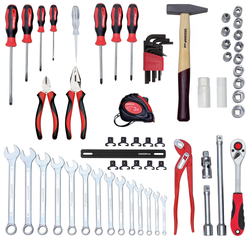[306004380] GEREED.-SET MONTEUR LOS, 57-DLG R21000057, 3301637 1/2" 8-24mm