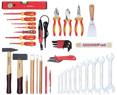 [306004400] TOOL SET ELECTRICAL ENGINEERING, LOOSE, 42-PIECE R21000042, 3301646
