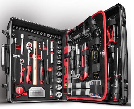 [306004965] TOOL SET ALLROUND, CASE 138-PCS R46007138, 3300189