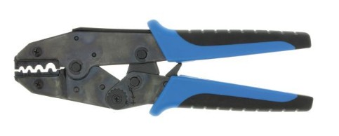 [914005690] KLEMKO CRIMPING PLIERS SKT-0510 OKS UNINSULATED CHERRY END SHELVES 0.5-10.0mm² 903400