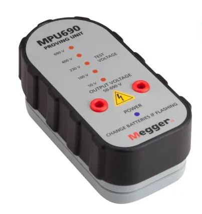 [916000555] SPANNINGSTESTER 2-POLIG MPU-690 (V) 50,100,230,400V