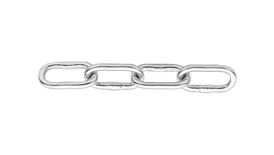 [961006200] MTR. CHAIN ​​STAINLESS STEEL DIN 5685A 5mm int. L=21mm - ext. W.=20mm