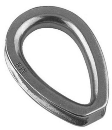 [963000365] STAINLESS STEEL POINTED CHAIN ​​X 844-i 2mm