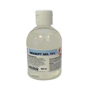 [973000725] BOTTLE a 300ml DENSEPT HAND GEL DISINFECTANT + LOOSE PUMP
