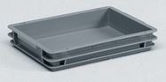 [974004990] PLASTIC CONTAINER GREY 400x300x65 4306-1-7