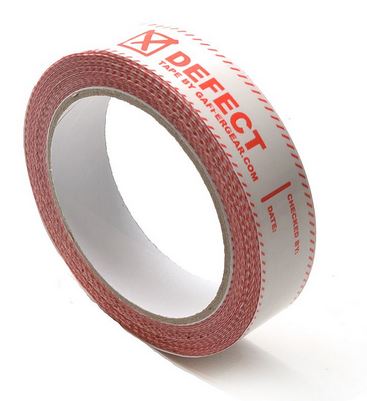 [978001505] GAFFERGEAR PVC DEFECT TAPE 25mm X 66 MTR